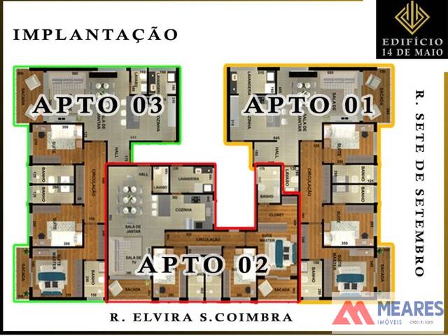 #1573 - Apartamento para Venda em Passos - MG - 3